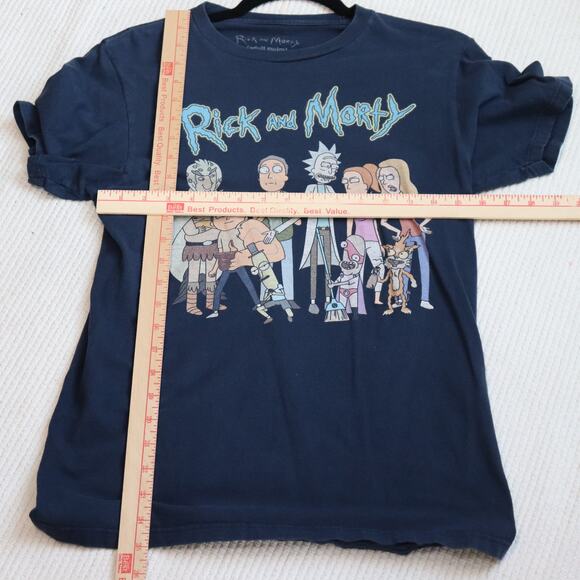 Rick and Morty T-Shirt – Adult Swim Ripple Junction Tee Size Small - Picture 3 of 6